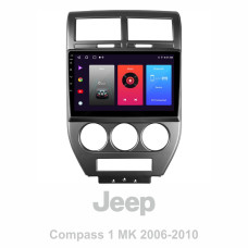 Штатная магнитола Sigma F10216 2+32 Gb Jeep Compass 1 MK 2006-2010 10″