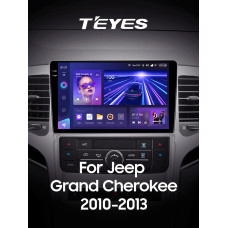 Штатна магнітола Teyes CC3 6+128 Gb з коловим оглядом 360° Jeep Grand Cherokee WK2 2010-2013 9" 2k (L2)