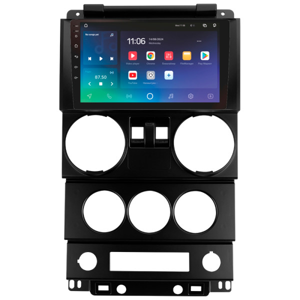 Штатна магнітола SIGMA PRO 9464 ANDROID 10 4+64 Gb 4G DSP Jeep Wrangler 3 JK (F1) 2008-2010 9