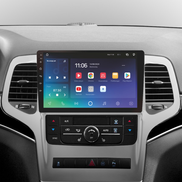 Штатна магнітола SIGMA PRO 9432 ANDROID 10 4+32 Gb 4G DSP Jeep Grand Cherokee WK2 2010-2013 9