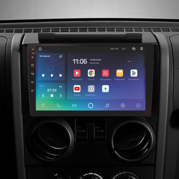 Штатна магнітола SIGMA PRO 9464 ANDROID 10 4+64 Gb 4G DSP Jeep Wrangler 3 JK (F1) 2008-2010 9