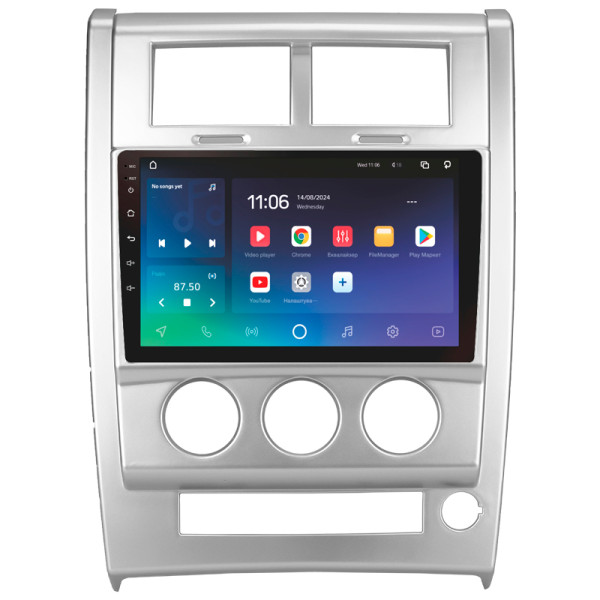 Штатна магнітола SIGMA X10432 ANDROID 10 4+32 Gb 4G DSP Jeep Liberty 2 KK 2007-2012 Cherokee 4 KK 2007-2014 10
