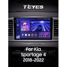 Штатна магнітола Teyes CC3 4+32 Gb Kia Sportage 4 QL 2018-2022 (B) 9" 2k