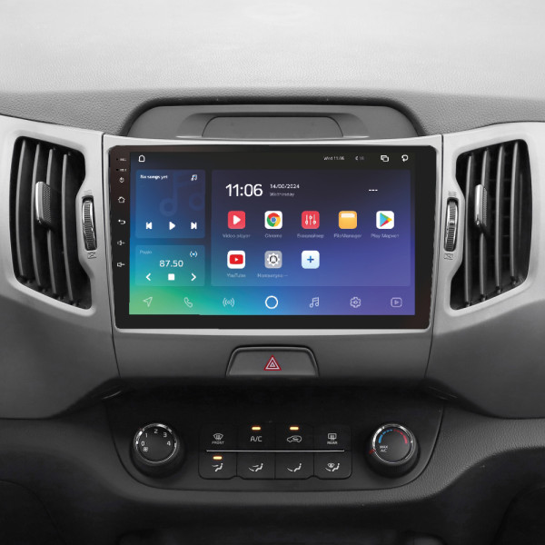 Штатна магнітола SIGMA PRO 9432 ANDROID 10 4+32 Gb 4G DSP Kia Sportage 3 SL 2010-2016 (B) 9