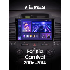 Штатная магнитола Teyes CC3 2k 6+128 Gb 360° Kia Carnival VQ 2006-2014 9″