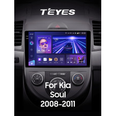 Штатна магнітола Teyes CC3 4+64 Gb Kia Soul 1 2008 - 2014 9" 2k