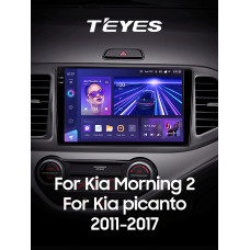Штатна магнітола Teyes CC3 4+32 Gb Kia Morning 2011-2017 9" 2k