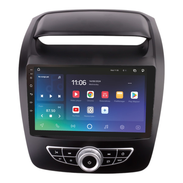 Штатна магнітола SIGMA PRO 9432 ANDROID 10 4+32 Gb 4G DSP Kia SORENTO 2012-2015 Black 9