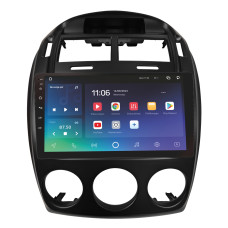 Штатна магнітола SIGMA PRO 9464 ANDROID 10 4+64 Gb 4G DSP Kia Cerato 1 LD 2005-2006 Manual Black 9"