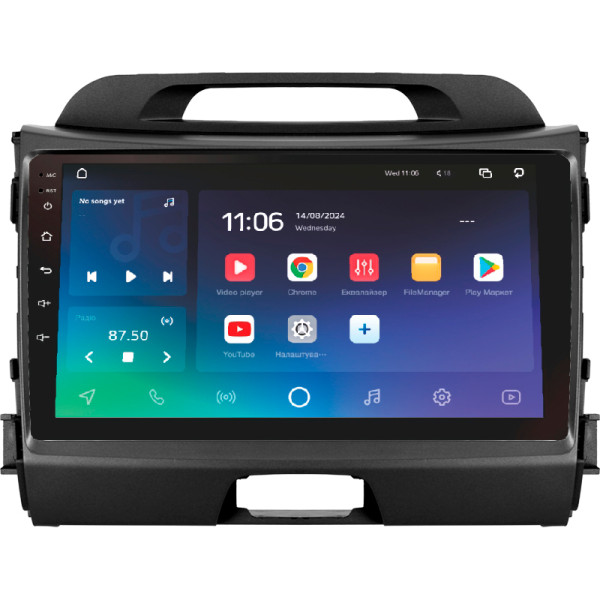 Штатна магнітола SIGMA PRO 9432 ANDROID 10 4+32 Gb 4G DSP Kia Sportage 3 SL 2010-2016 (B) 9
