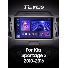 Штатна магнітола Teyes CC3 4+64 Gb Kia Sportage 3 SL 2010-2016 (A) 9" 2k