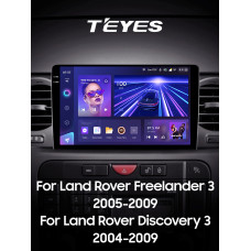 Штатная магнитола Teyes CC3 2k 6+128 Gb 360° Land Rover Freelander 3 2005-2009, Discovery 3 2004-2009 9″