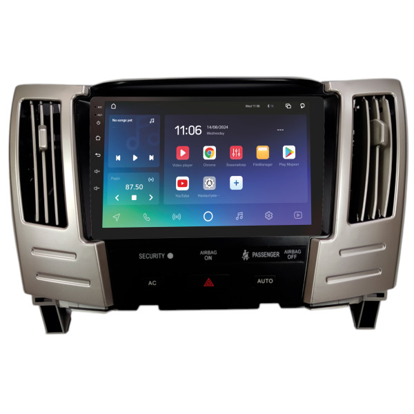 Штатна магнітола SIGMA X9432 ANDROID 10 4+32 Gb 4G DSP Lexus RX300 RX330 RX350 TOYOTA HARRIER 2004-2008 BSJ 9
