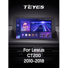 Штатная магнитола Teyes CC3 2k 4+32 Gb Lexus CT CT200 CT200h 2010-2018 9″