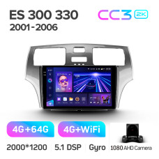 Штатна магнітола Teyes CC3 4+64 Gb Lexus ES300 ES 300 ES330 XV30 ES 330 2001-2006 9" 2k (L2)