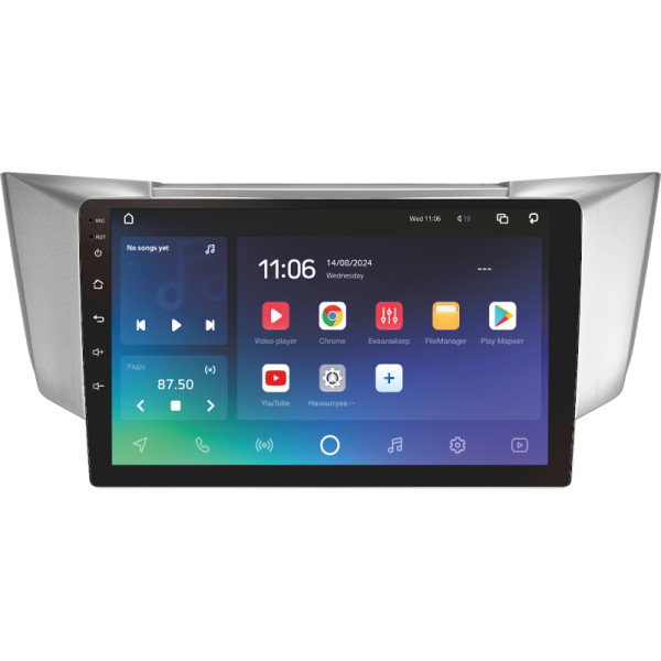 Штатна магнітола SIGMA PRO 9432 ANDROID 10 4+32 Gb 4G DSP Lexus RX300 RX330 RX350 RX400H Toyota harrier 2003-2009 9