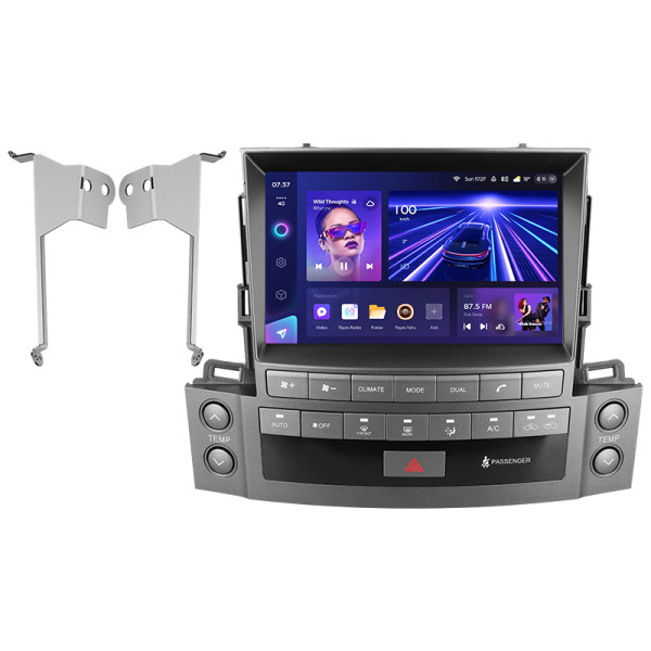 Штатная магнитола Teyes CC3 2k 6+128 Gb 360° Lexus LX570 J200 3 2007-2015 (B) 9″