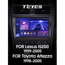 Штатна магнітола Teyes CC3 4+32 Gb Lexus IS200 XE10 1999-2005 For Toyota Altezza XE10 1998-2005 9" 2k (L3)