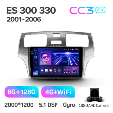 Штатна магнітола Teyes CC3 6+128 Gb Lexus ES300 ES 300 ES330 XV30 ES 330 2001-2006 9" 2k (L2)