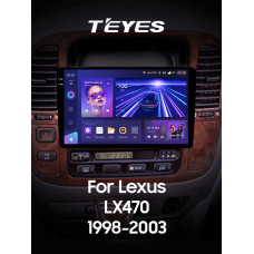 Штатна магнітола Teyes CC3 4+32 Gb Lexus LX470 J100 (F2) 1998-2003 10" 2k (L2)