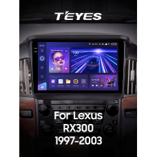 Штатная магнитола Teyes CC3 2k 6+128 Gb 360° Lexus RX300 XU10 1997-2003 (F1) 9″