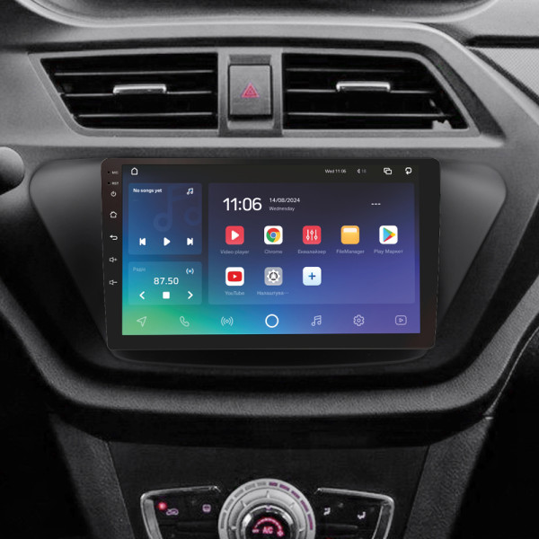 Штатна магнітола SIGMA PRO 9464 ANDROID 10 4+64 Gb 4G DSP Lifan X50 2015-2019 9