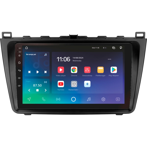 Штатна магнітола SIGMA PRO 9432 ANDROID 10 4+32 Gb 4G DSP Mazda 6 2 GH 2007-2012 9