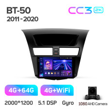 Штатна магнітола Teyes CC3 4+64 Gb Mazda BT-50 BT50 2 (F1) 2011-2020 9" 2k (L1)