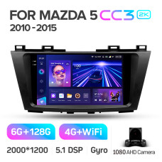 Штатна магнітола Teyes CC3 6+128 Gb Mazda 5 3 CW 2010-2015 9" 2k