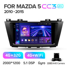 Штатна магнітола Teyes CC3 4+32 Gb Mazda 5 3 CW 2010-2015 9" 2k