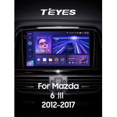 Штатна магнітола Teyes CC3 4+32 Gb Mazda 6 Atenza 3 GJ 2012-2015 (A) 9" 2k