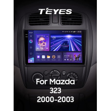 Штатная магнитола Teyes CC3 2k 6+128 Gb 360° Mazda 323 BJ 2000-2003 9″