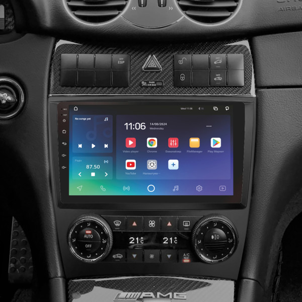 Штатна магнітола SIGMA PRO 9432 ANDROID 10 4+32 Gb 4G DSP Mercedes Benz C-Class W203 CL203 C209 A209 2004-2011 9