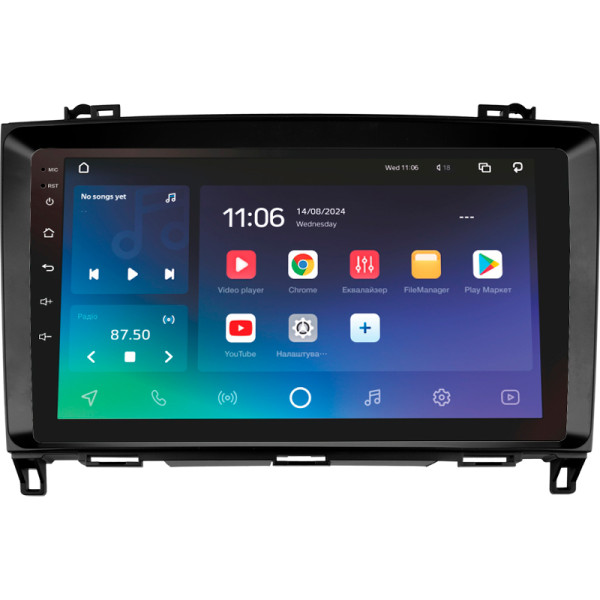 Штатна магнітола SIGMA PRO 9432 ANDROID 10 4+32 Gb 4G DSP Mercedes-Benz B-Class T245 2005-2011 Vito 3 W447 2014-2020 Vito 2 Viano 2 W639 2003-2015 9