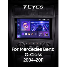 Штатна магнітола Teyes CC3 4+32 Gb Mercedes Benz C-Class W203 CL203 C209 A209 2004-2011 9" 2k (L1)