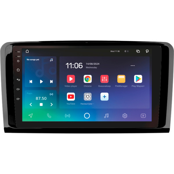 Штатна магнітола SIGMA PRO 9432 ANDROID 10 4+32 Gb 4G DSP Mercedes Benz ML GL ML350 GL320 X164 2005-2009 (F1) 9