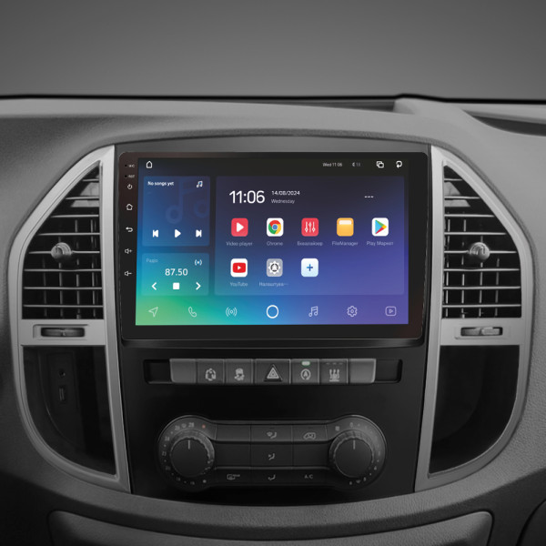 Штатна магнітола SIGMA PRO 10432 ANDROID 10 4+32 Gb 4G DSP Mercedes-Benz Vito 3 W447 2014-2020 10