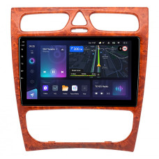 Штатна магнітола Teyes CC3L 4+32 Gb Mercedes Benz C Class S203 CL203 W203 2000-2004 wooden 9" (L1)