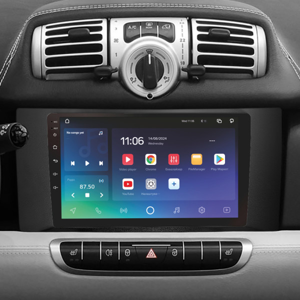 Штатна магнітола SIGMA PRO 9432 ANDROID 10 4+32 Gb 4G DSP Mercedes Benz Smart Fortwo 2 2010-2015 (F1) 9