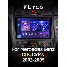 Штатная магнитола Teyes CC3 2k 6+128 Gb Mercedes-Benz C-Class S203 CL203 W203 2000-2004 (F1) 9″