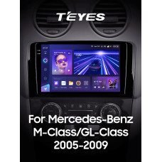 Штатная магнитола Teyes CC3 2k 6+128 Gb Mercedes-Benz ML GL ML350 GL320 X164 2005-2009 (F1) 9″