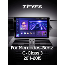 Штатная магнитола Teyes CC3 2k 6+128 Gb Mercedes-Benz C-Class 3 W204 C204 S204 2011-2015 9″