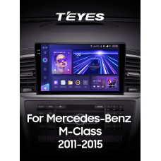 Штатная магнитола Teyes CC3 2k 4+32 Gb Mercedes-Benz M-Class W166 ML 2011-2015 9″