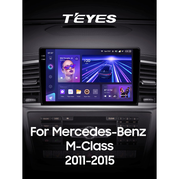Штатна магнітола Teyes CC3 6+128 Gb з коловим оглядом 360° Mercedes-Benz M-Class M Class W166 ML 2011-2015 9