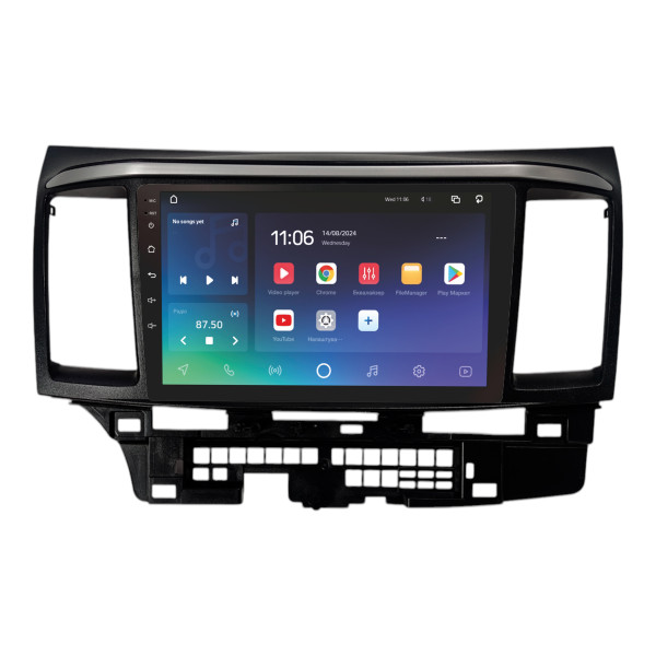 Штатна магнітола SIGMA PRO 9464 ANDROID 10 4+64 Gb 4G DSP Mitsubishi LANCER 2010-2016 9