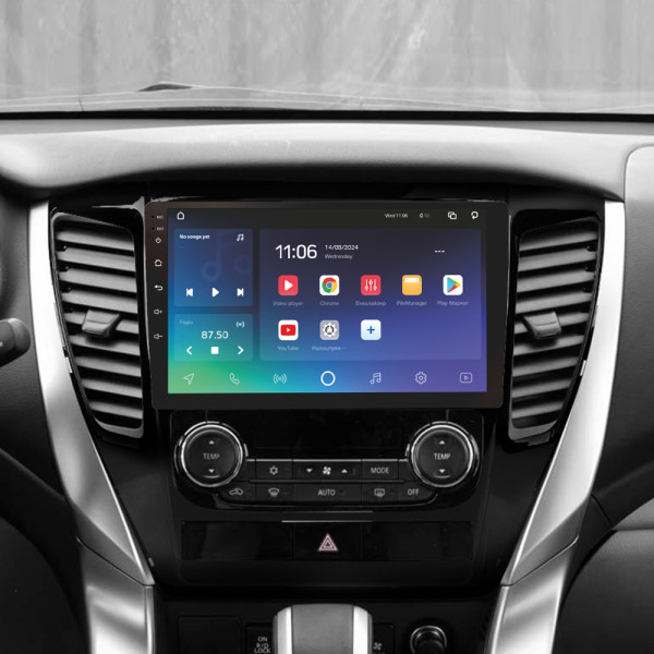 Штатна магнітола SIGMA PRO 9432 ANDROID 10 4+32 Gb 4G DSP Mitsubishi Pajero Sport 3 2016-2018 9