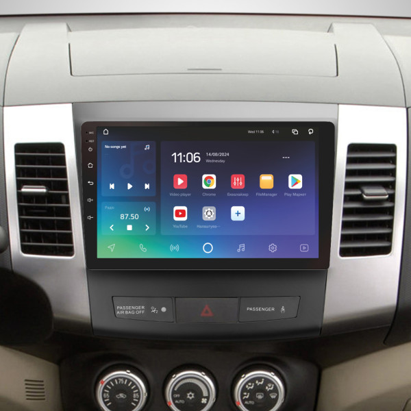 Штатна магнітола SIGMA PRO 9432 ANDROID 10 4+32 Gb 4G DSP Mitsubishi Outlander 2 CW0W 2005-2013 / Citroen C-Crosser 1 2007-2013 / Peugeot 4007 (A) 9