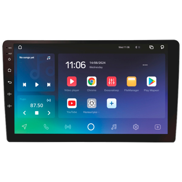 Штатна магнітола SIGMA PRO 9432 ANDROID 10 4+32 Gb 4G DSP Mitsubishi Outlander 1 2002-2008 (F2) 9