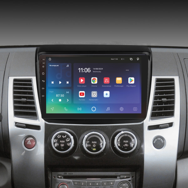 Штатна магнітола SIGMA PRO 9432 ANDROID 10 4+32 Gb 4G DSP Mitsubishi Pajero Sport 2 L200 Triton 2008-2016 9