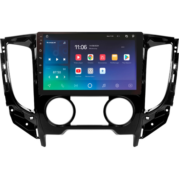 Штатна магнітола SIGMA PRO 9432 ANDROID 10 4+32 Gb 4G DSP Mitsubishi L200 5 (F2) (Automatic air conditioning) 2015-2019 9